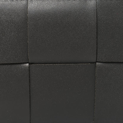 Bottega Veneta Nappa Intreccio Cassette Credit Card Holder Thunder 7 of 7