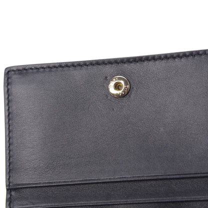 Christian Dior Calfskin Nature Ballet Wallet Blue Multicolor 9 of 9