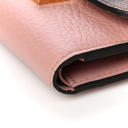 Louis Vuitton Damier Ebene Croisette Compact Wallet Magnolia 11 of 13