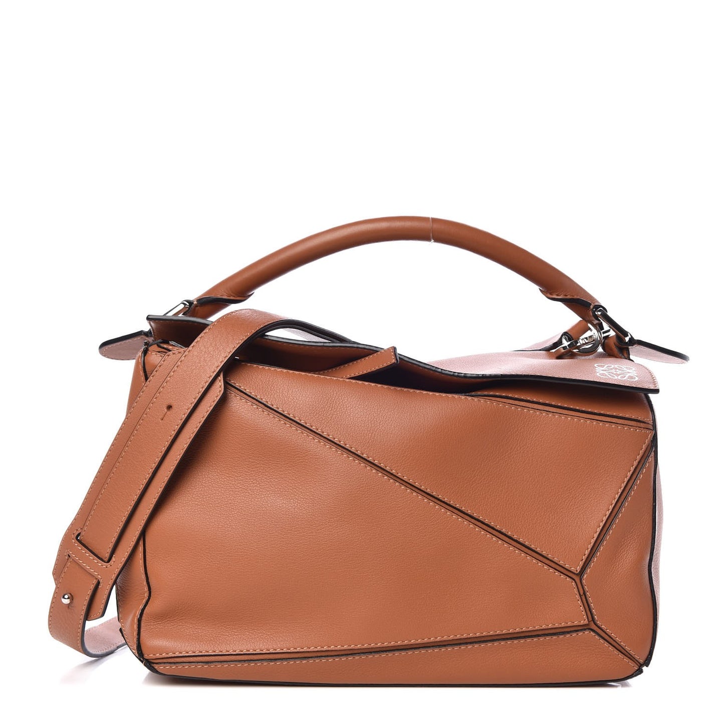 Calfskin Puzzle Bag Tan