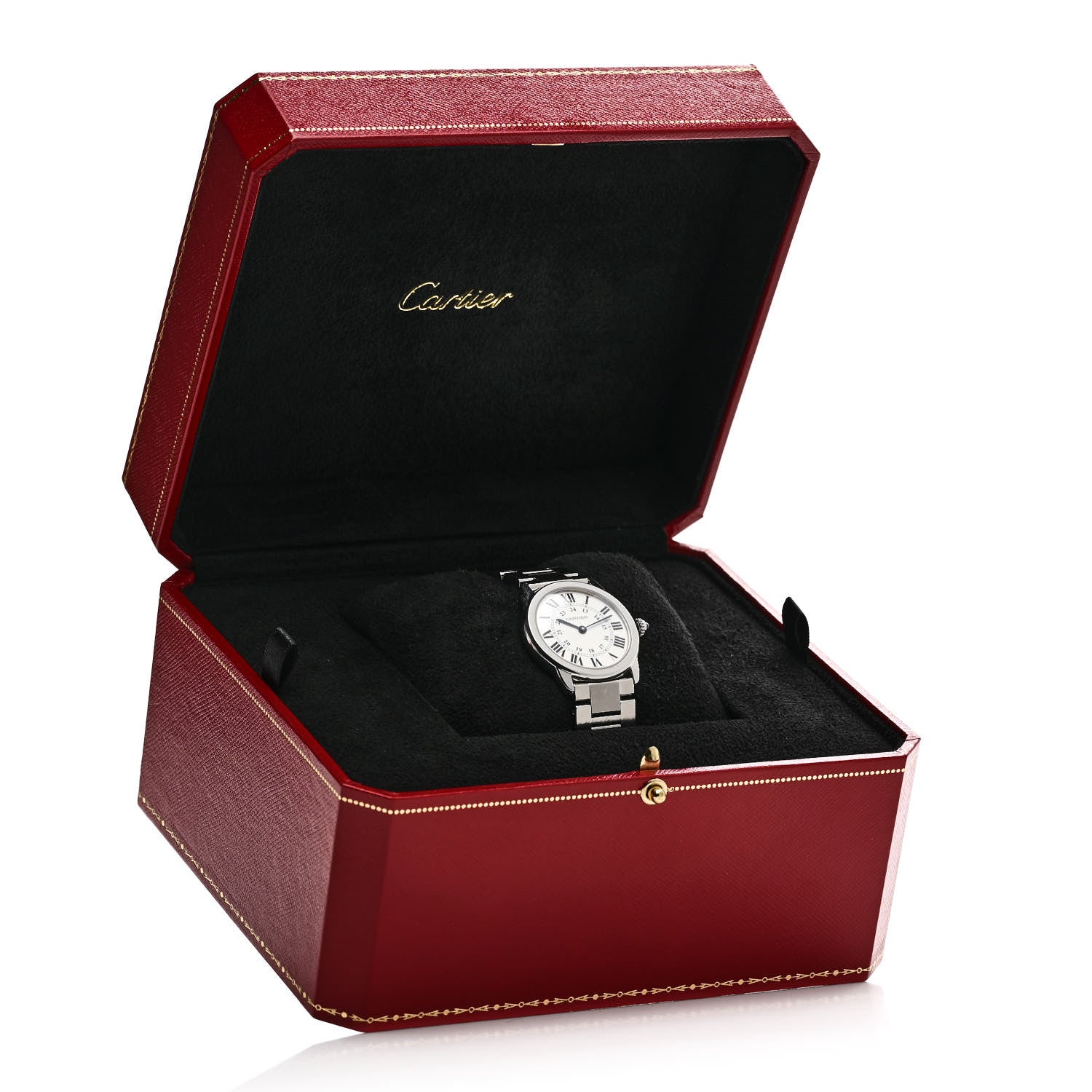 Cartier Stainless Steel 29mm Ronde Solo Quartz Watch 5 of 5