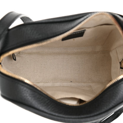 Gucci Pebbled Calfskin Small Soho Disco Bag Black 5 of 9
