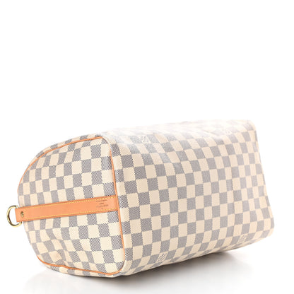 Louis Vuitton Damier Azur Speedy Bandouliere 30 4 of 10