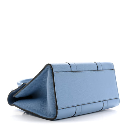Mulberry Classic Grain Calfskin Small Bayswater Porcelain Blue 4 of 18