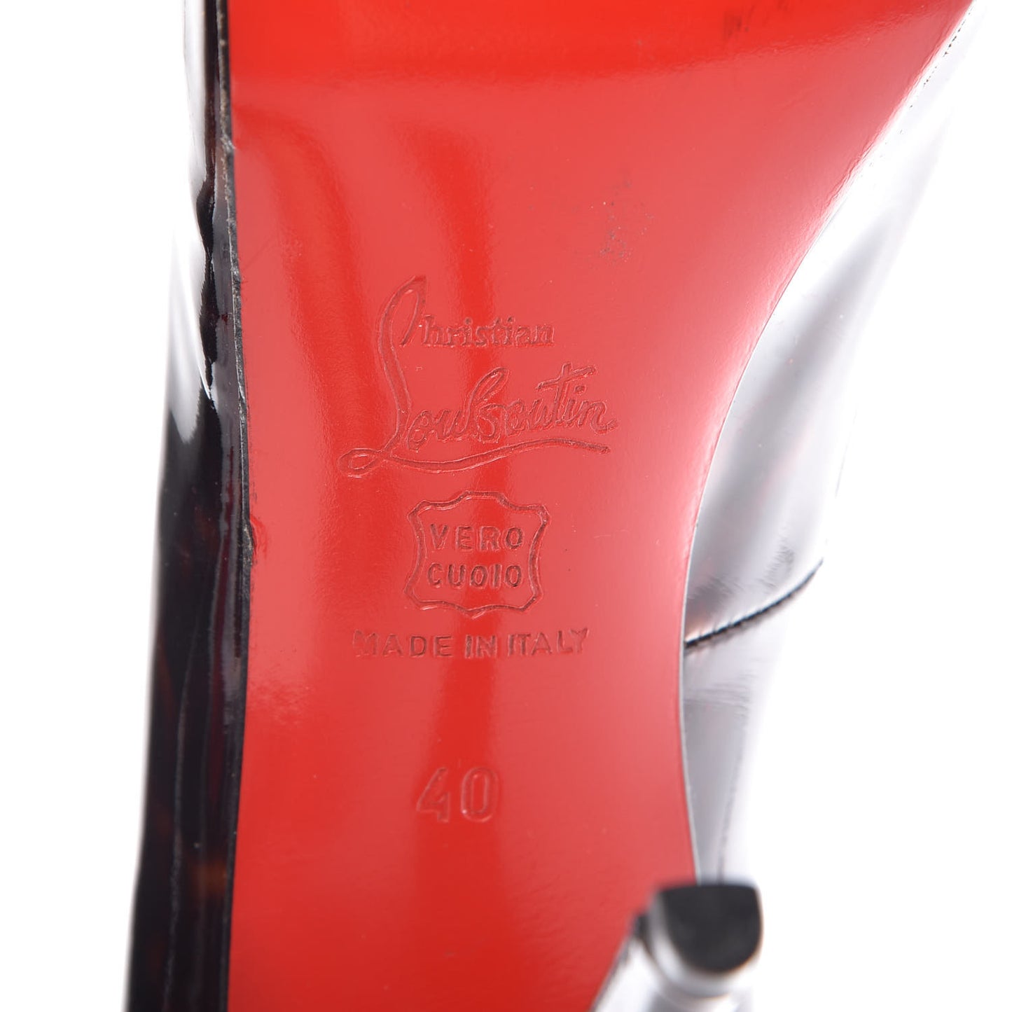 Patent Tortoiseshell Very Prive 120 Pumps 40 Tartaruga