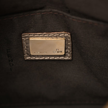 Fendi Zucchino Spalmati Studded Boston Mogano Panna Bruciato 6 of 11