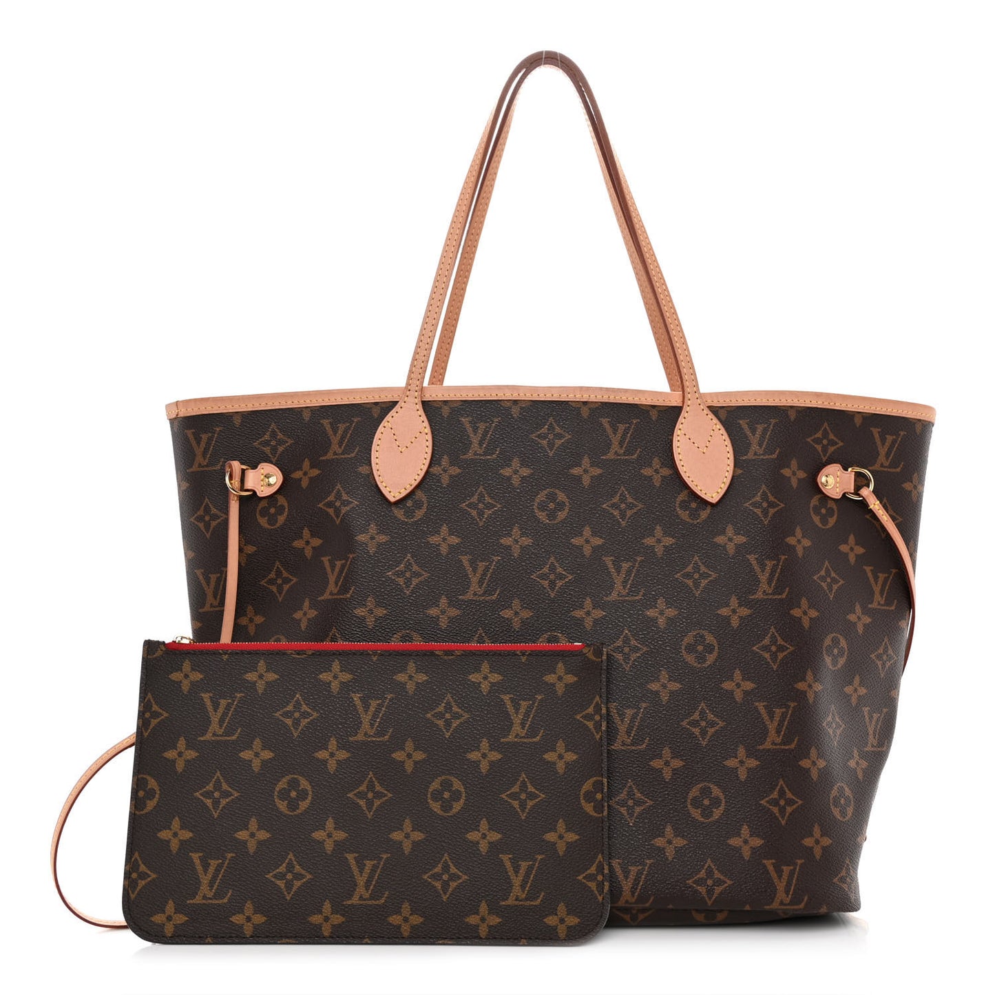 Monogram Neo Neverfull MM Cherry