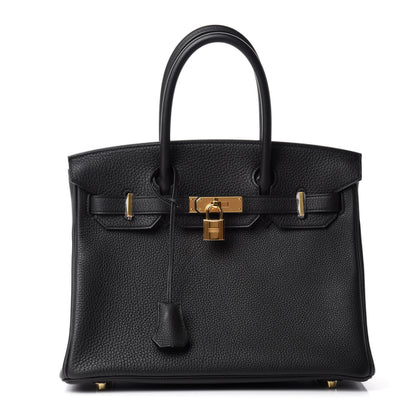 Hermes Togo Birkin 30 Black 1 of 11