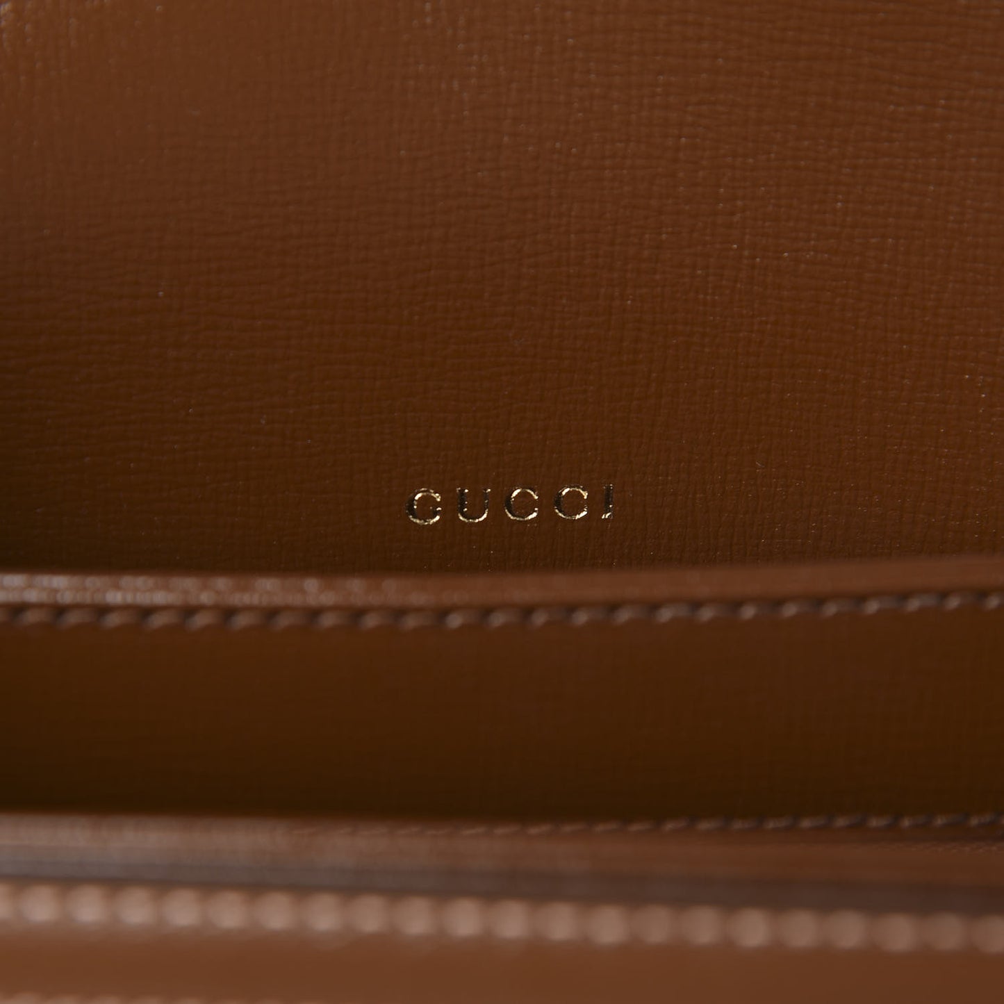 GG Supreme Monogram Horsebit 1955 Shoulder Bag Beige Brown Sugar