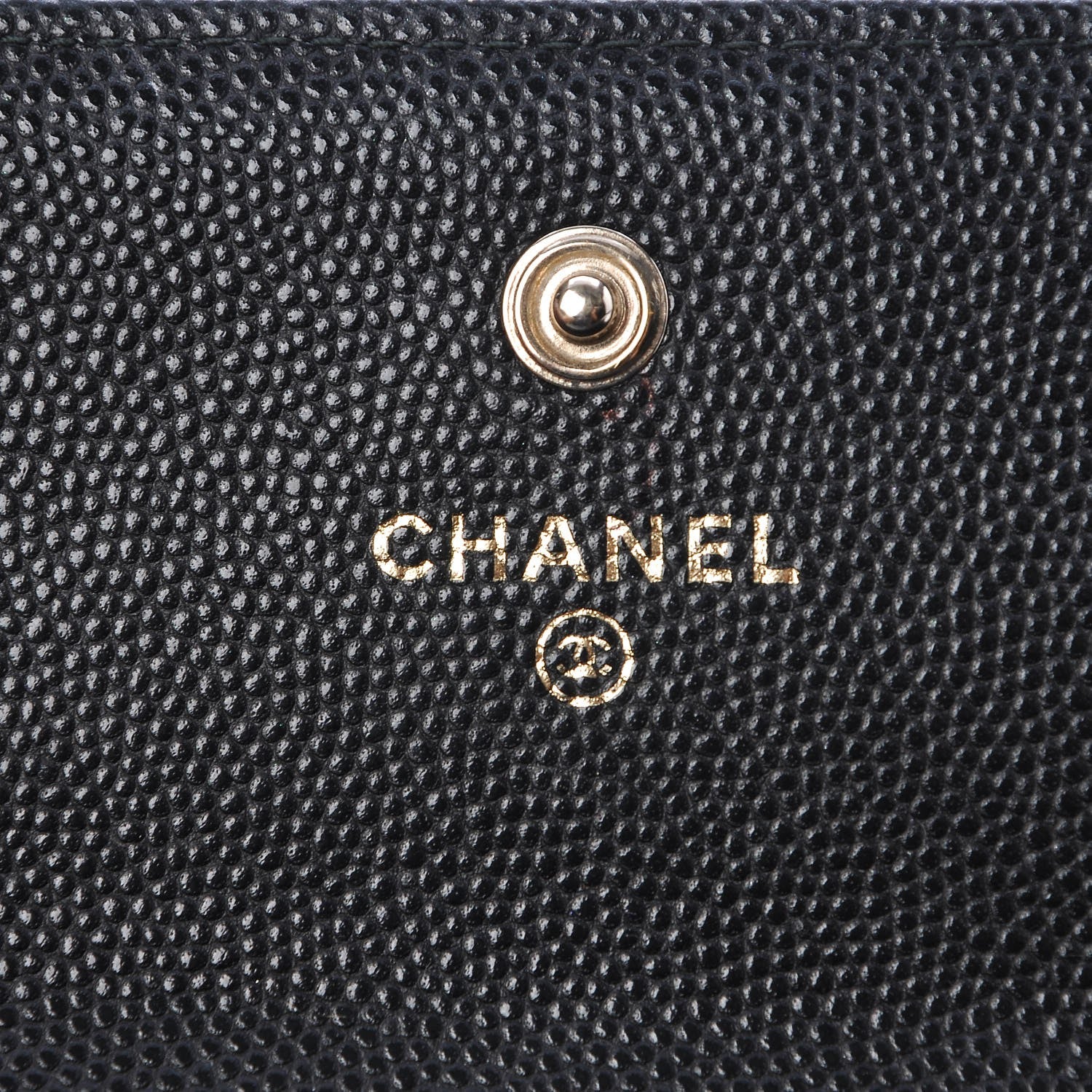 Chanel Caviar Quilted Boy Flap Wallet Black 6 of 14