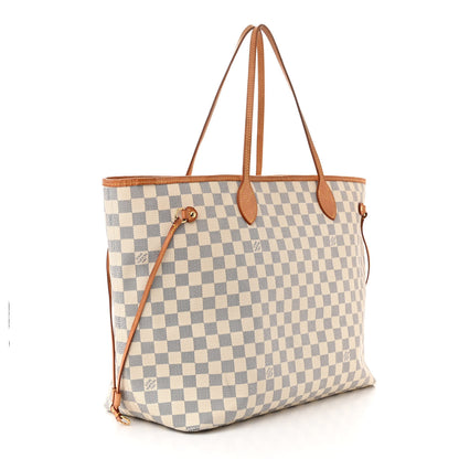 Louis Vuitton LOUIS VUITTON Damier Azur Neverfull GM 3 of 9