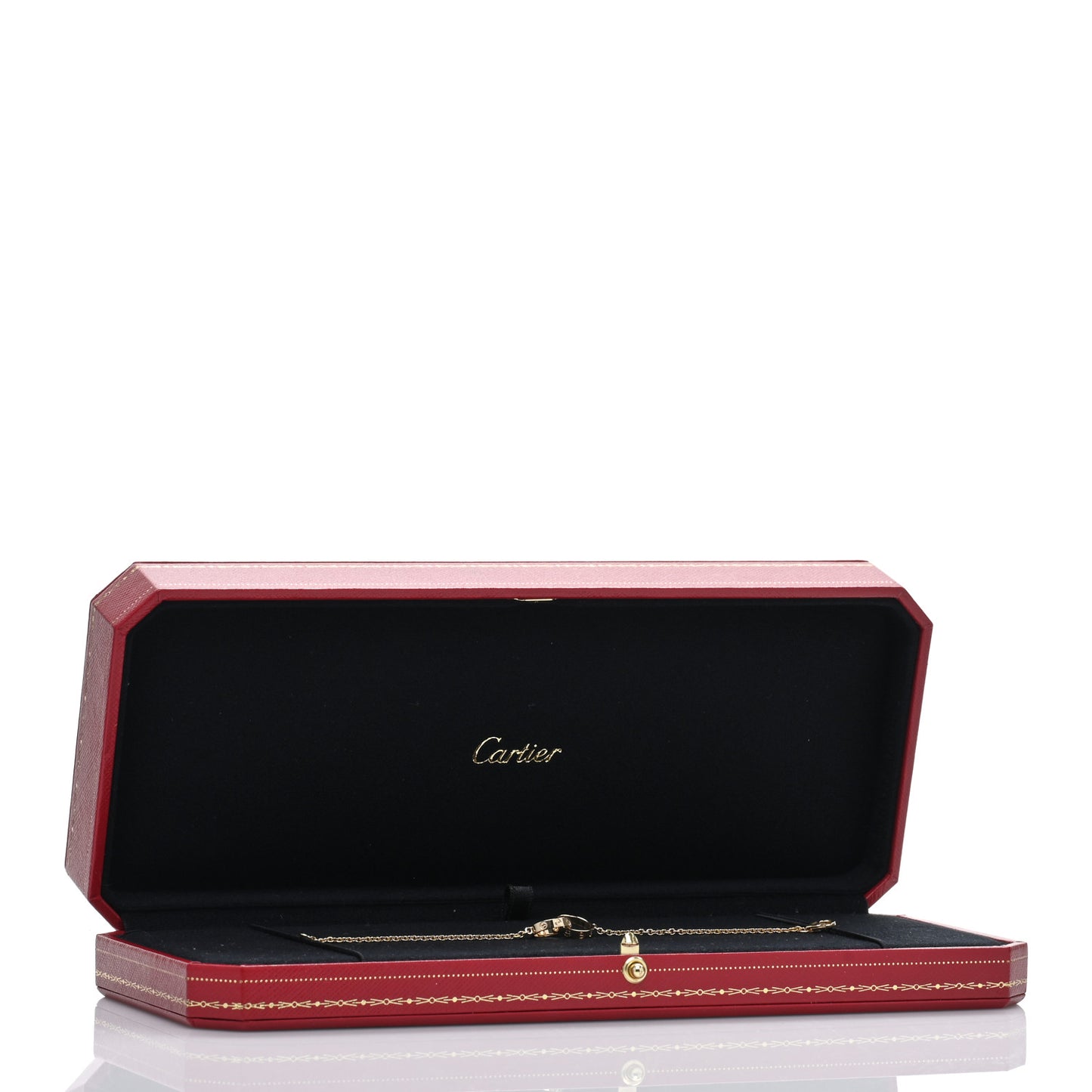 18K Yellow Gold Interlocking LOVE Bracelet