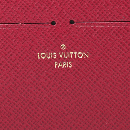 Louis Vuitton Calfskin Felicie Card Holder Insert Fuchsia 6 of 6