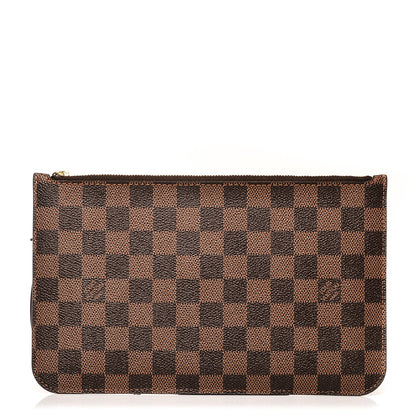 Louis Vuitton Damier Ebene Neverfull MM GM Pochette 1 of 7