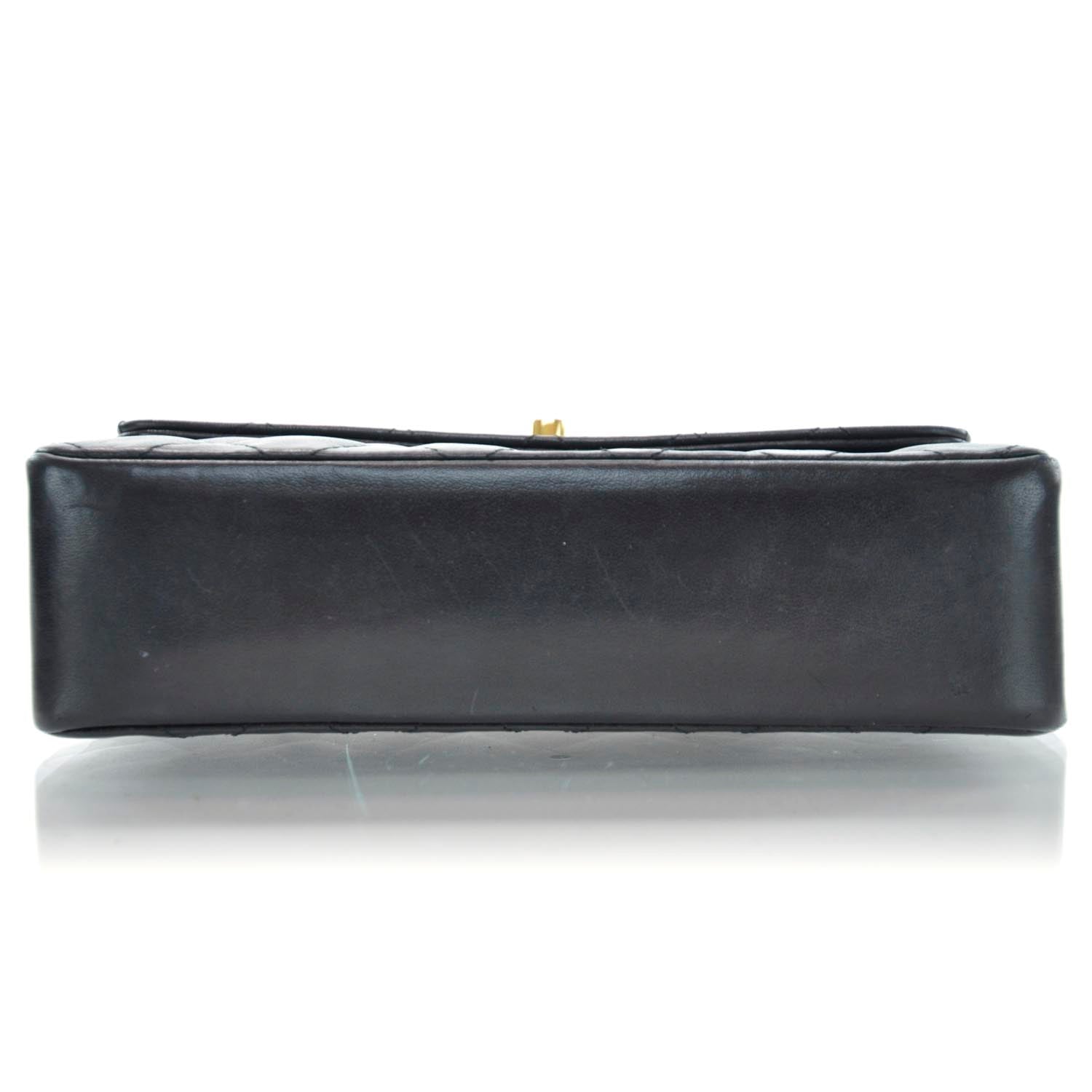 Chanel Lambskin Quilted Mini Flap Black 6 of 8
