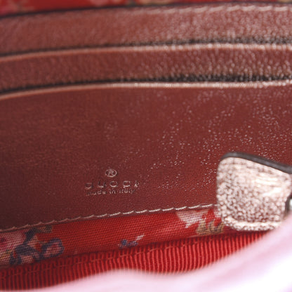 Gucci Laminated Nappa Trapuntata Mini Zumi Dome Shoulder Bag Rosa Lago Rame 6 of 9