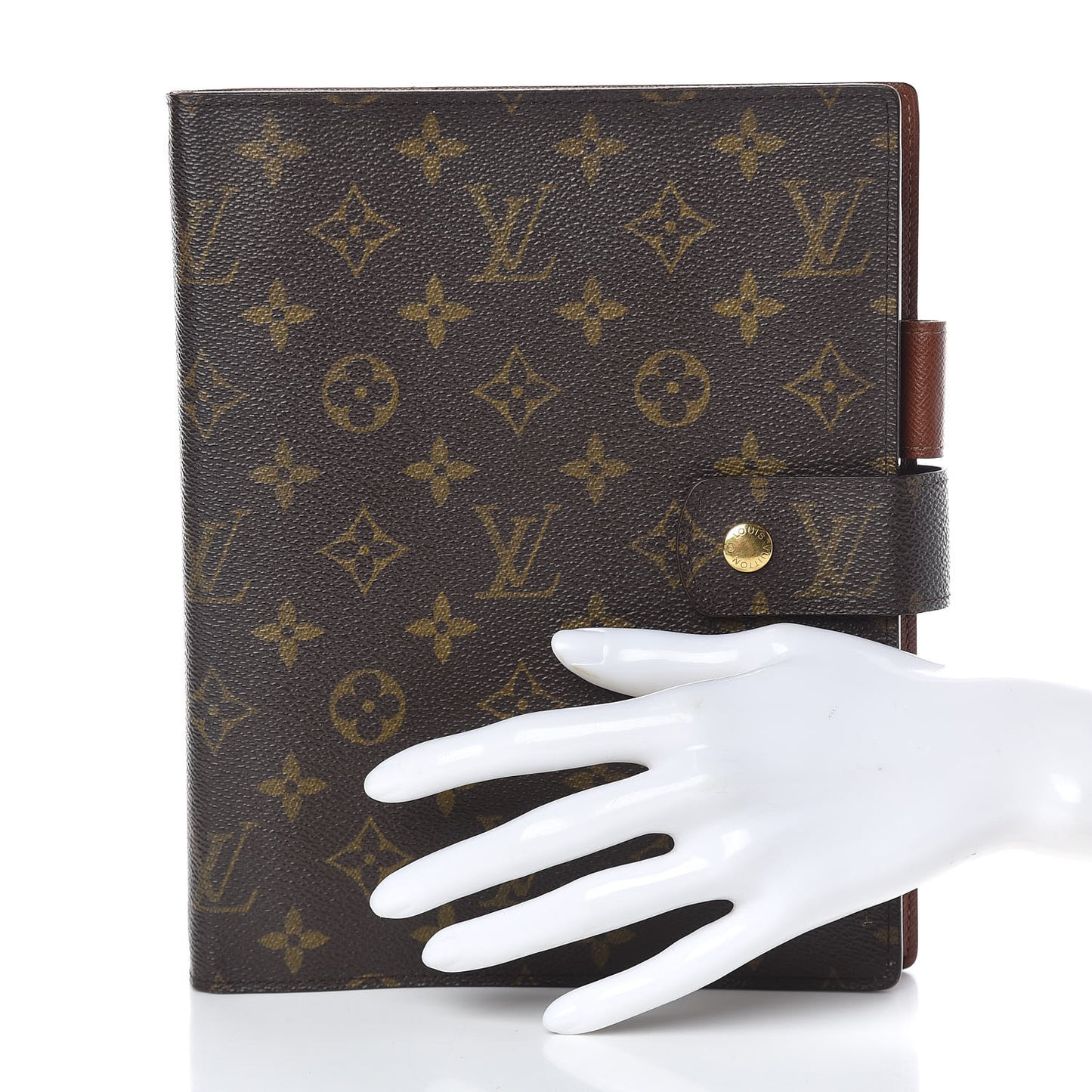 Monogram Large Ring Agenda Cover