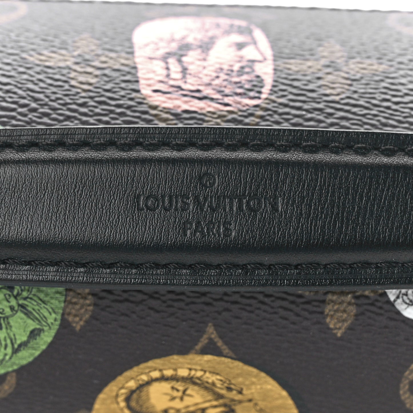 X FORNASETTI Monogram Cameo Pochette Metis