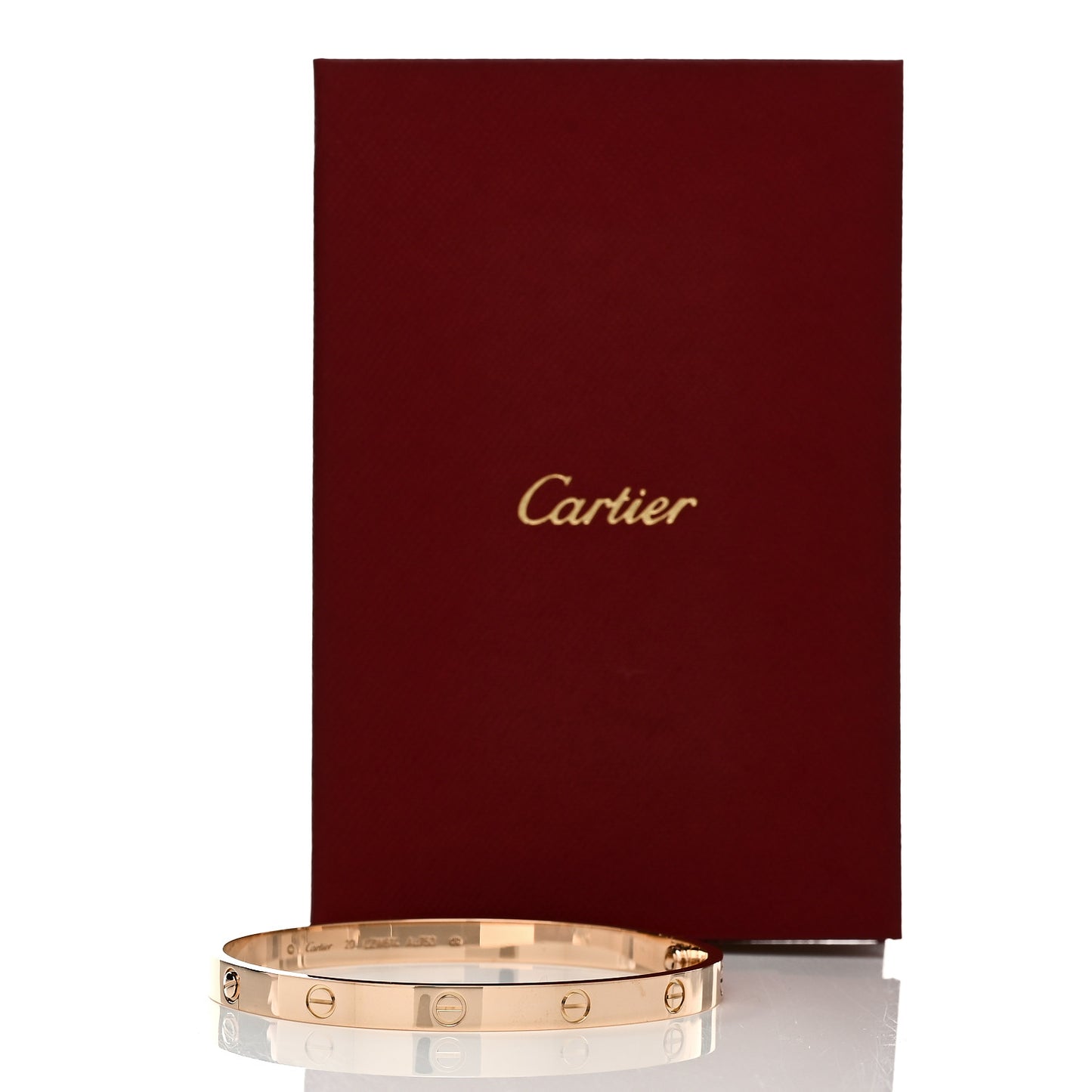 18K Pink Gold LOVE Bracelet 20