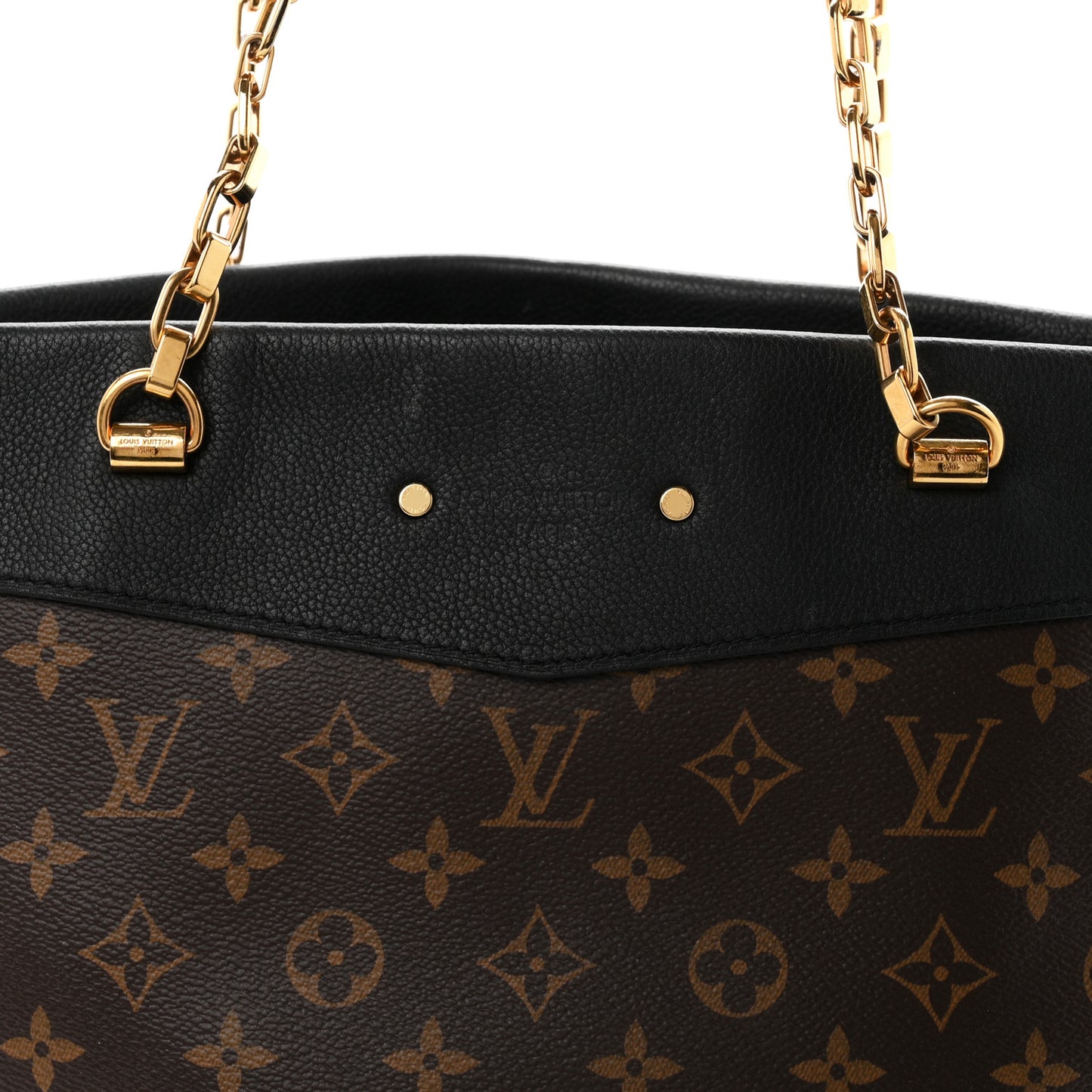 Monogram Pallas Shopper Black