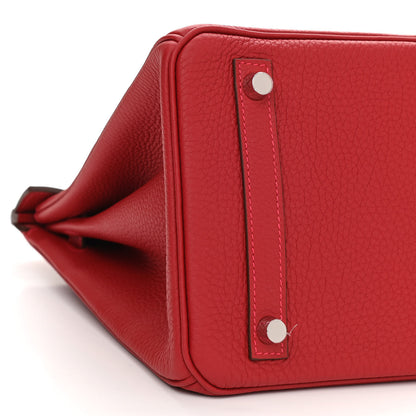 Hermes Togo Birkin 30 Rouge Vif 9 of 10
