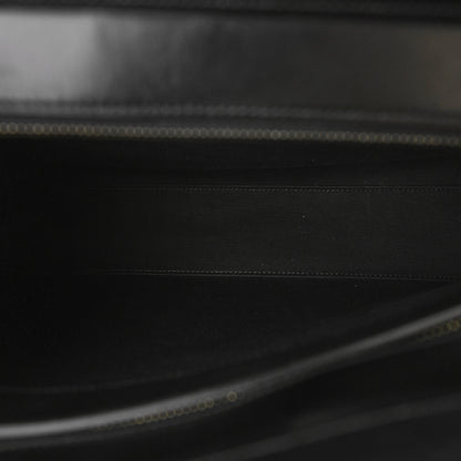 Saint Laurent Shiny Calfskin Medium Uptown Tote Black 5 of 10