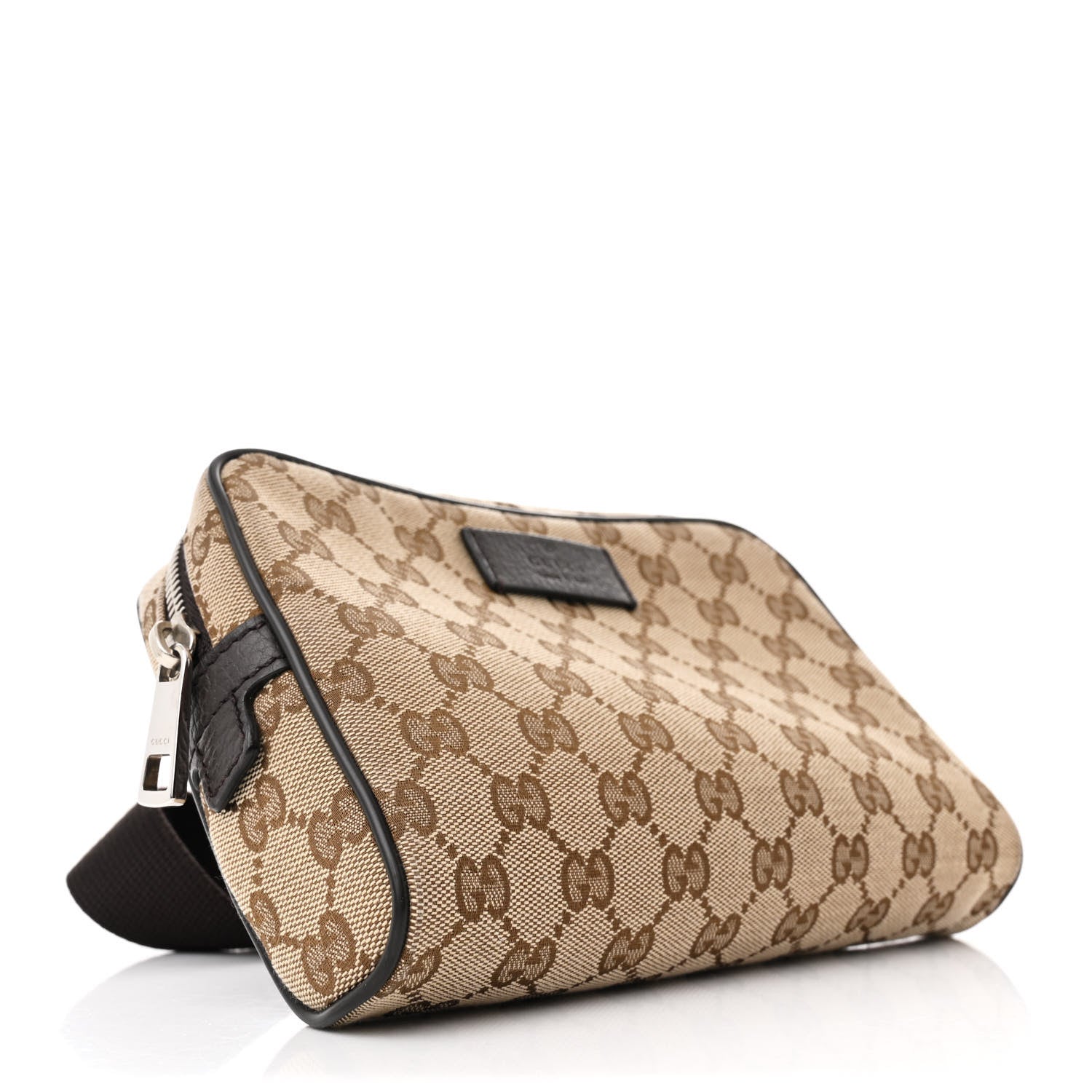 Gucci Monogram Belt Bag Dark Brown 4 of 11