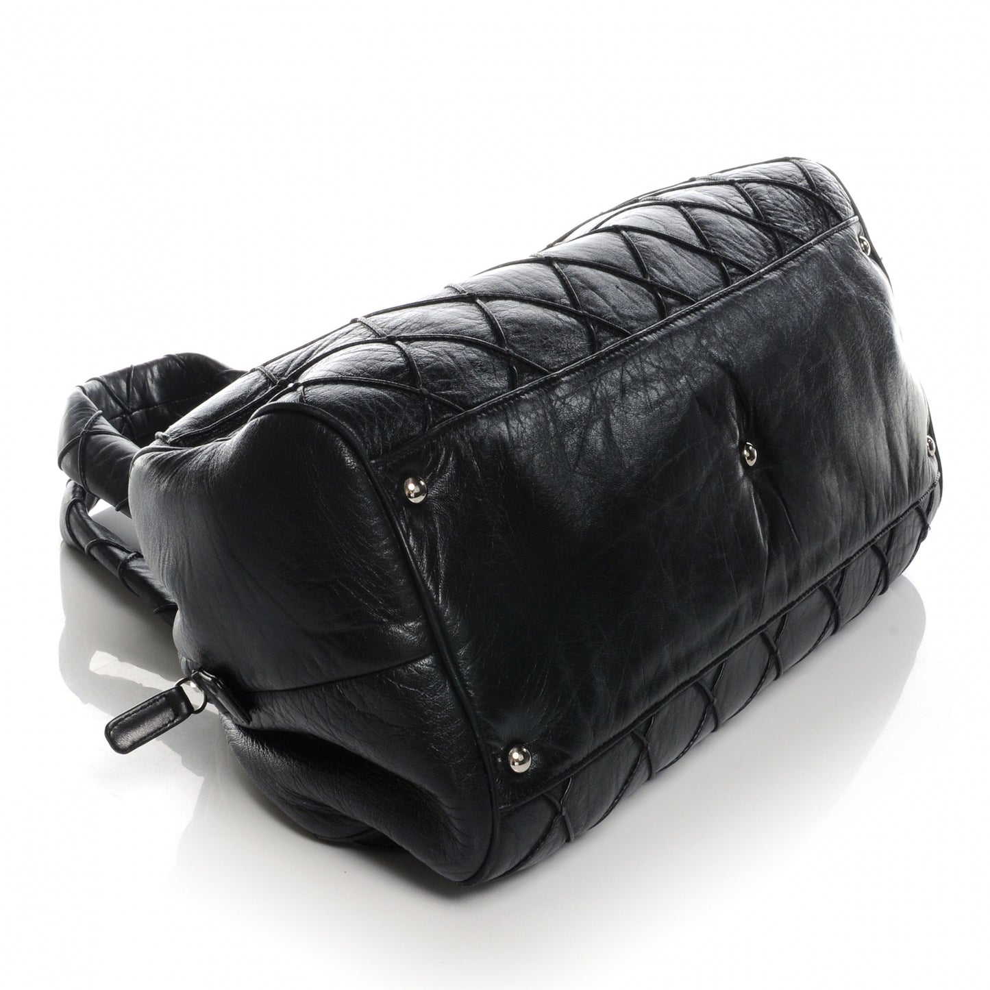 Calfskin Bowler Black