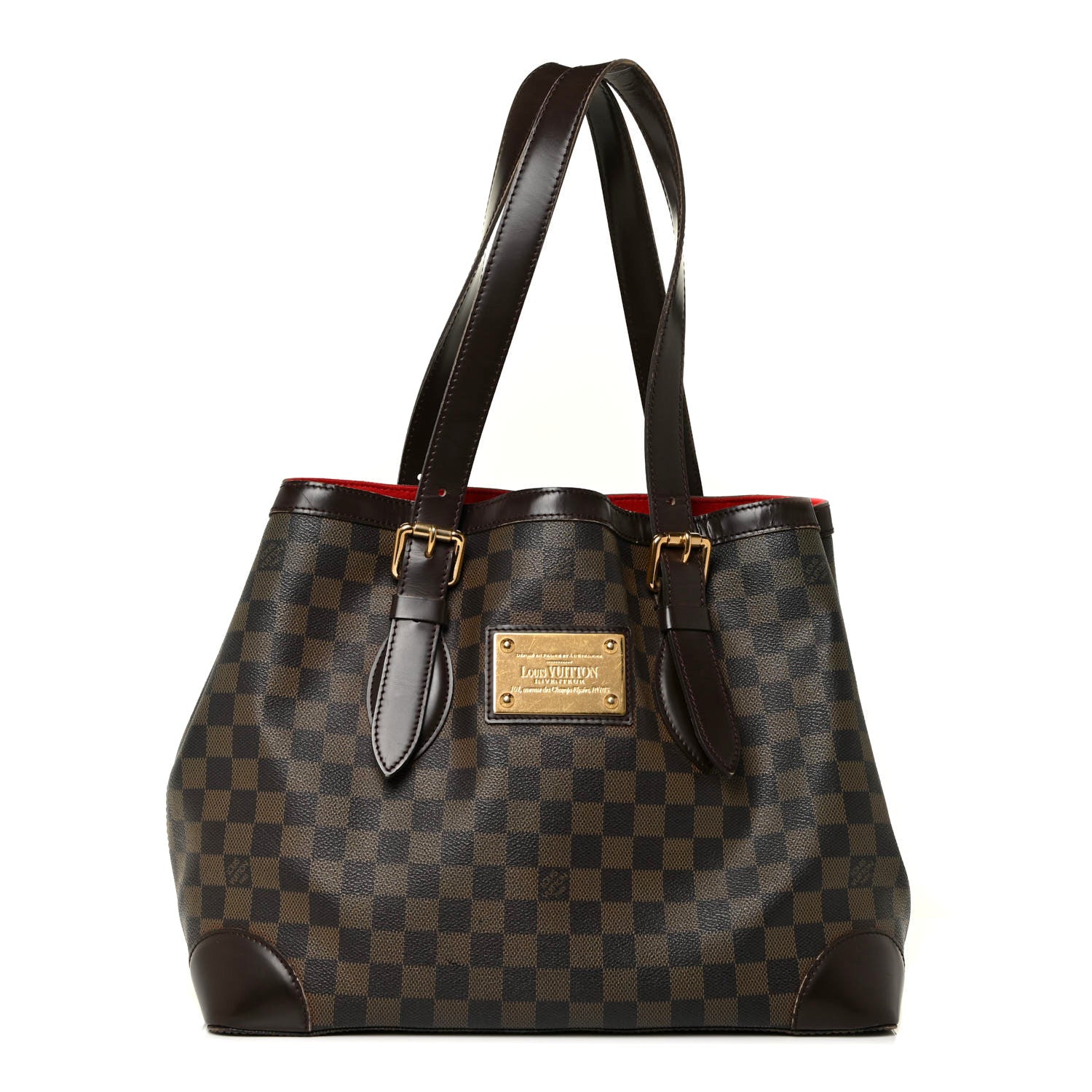 Louis Vuitton Damier Ebene Hampstead MM 1 of 19