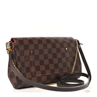 Louis Vuitton Damier Ebene Favorite MM 3 of 10