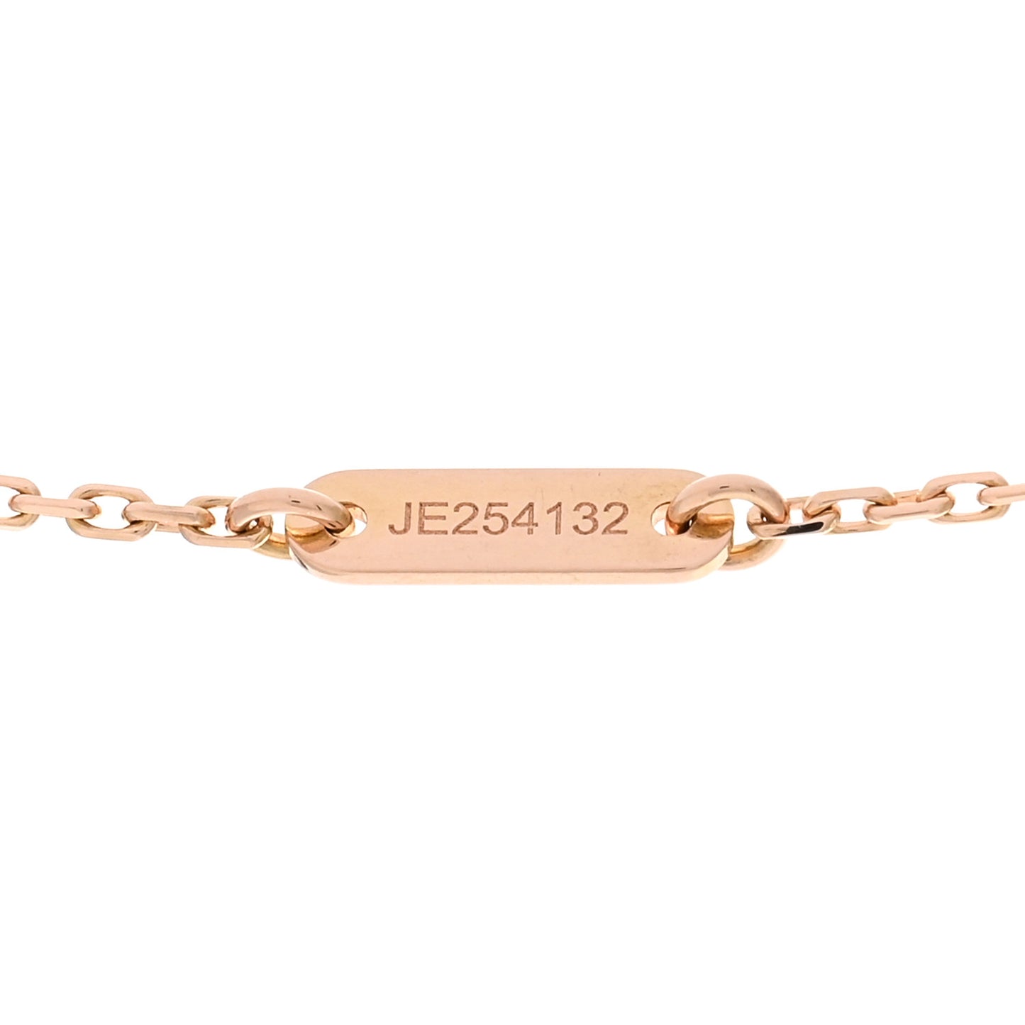 18K Rose Gold Sweet Alhambra Pendant Necklace