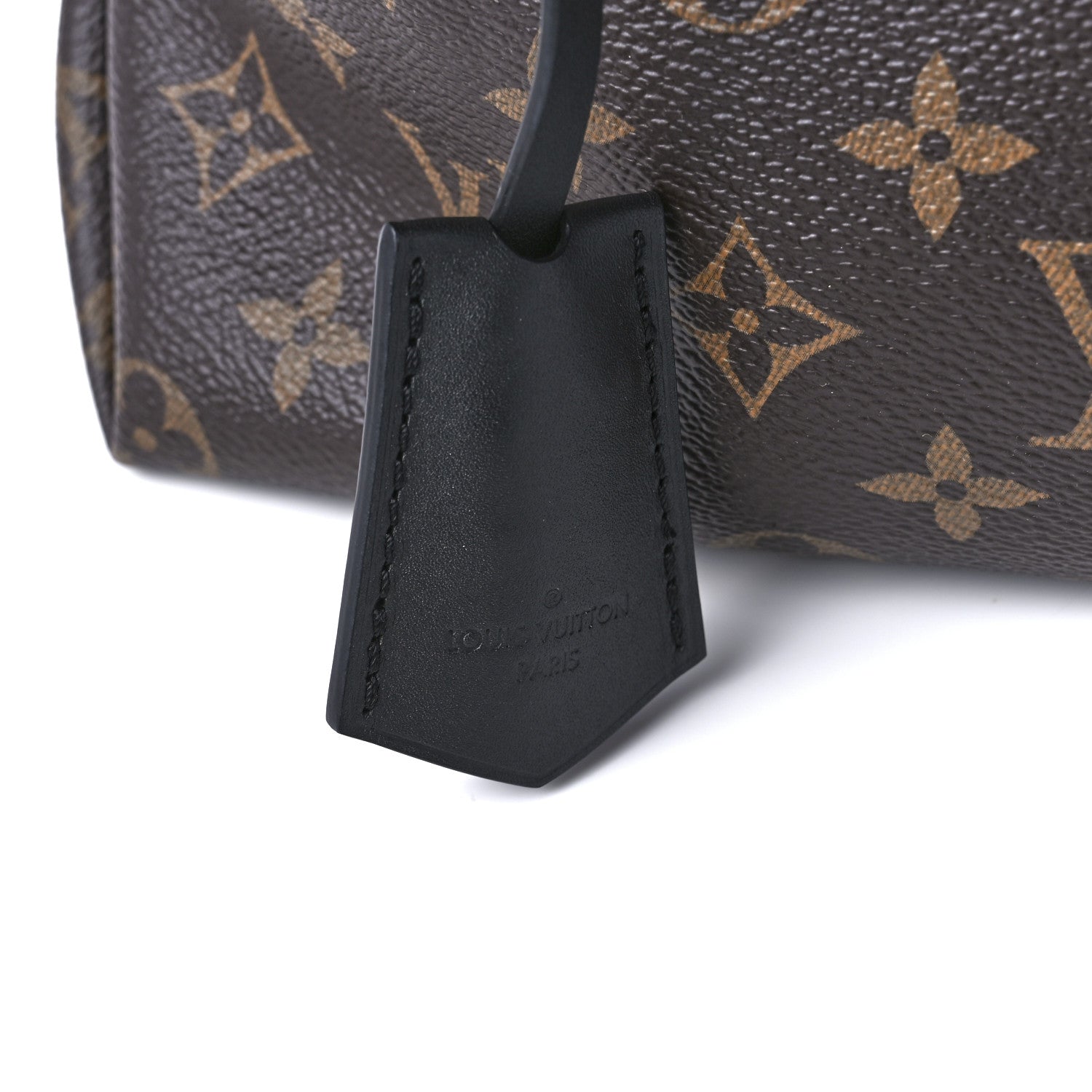 Louis Vuitton Monogram Flower Zipped Tote PM Black 8 of 10
