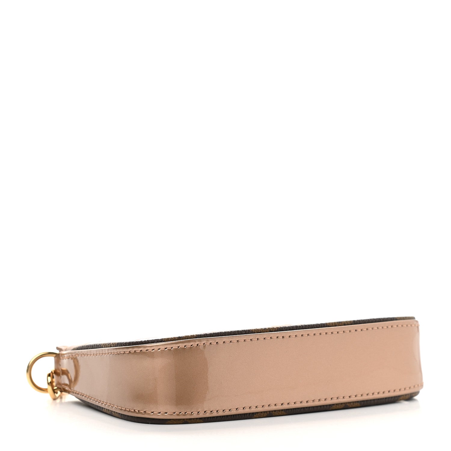Louis Vuitton Metallic Vernis Mini Pochette Accessories Rose Gold 4 of 9