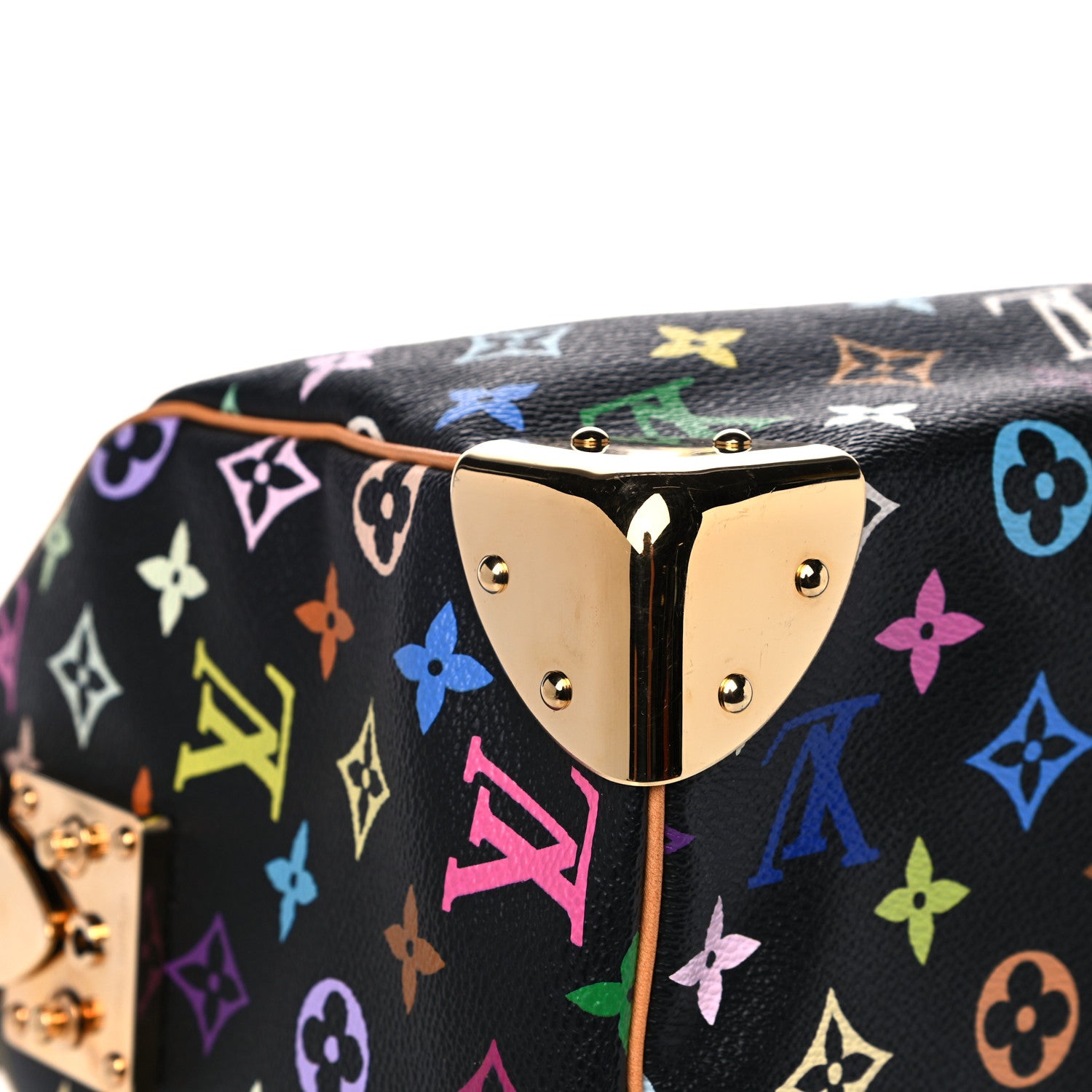 Louis Vuitton Monogram Multicolor Speedy 30 Black 19 of 29