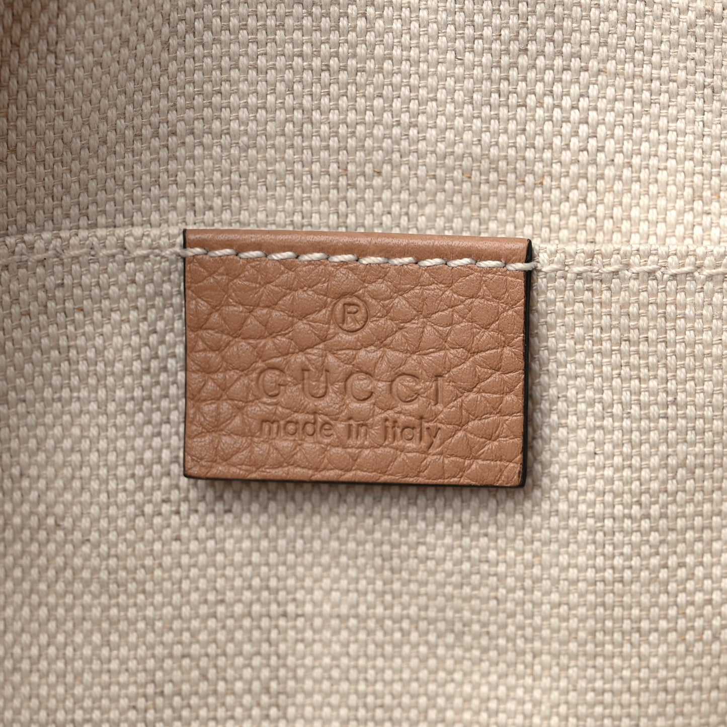 Pebbled Calfskin Small Soho Disco Bag Camelia