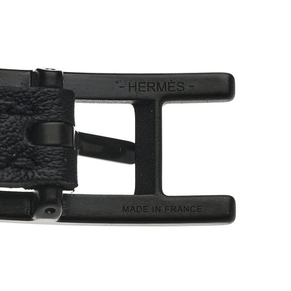 Hermes Epsom Behapi Double Tour Bracelet Black 5 of 7