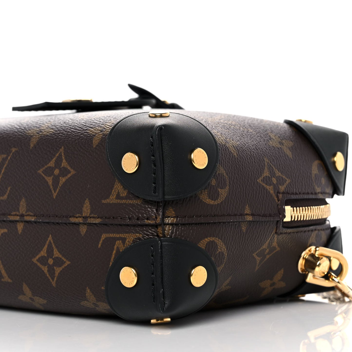 Monogram Petite Malle Souple Black
