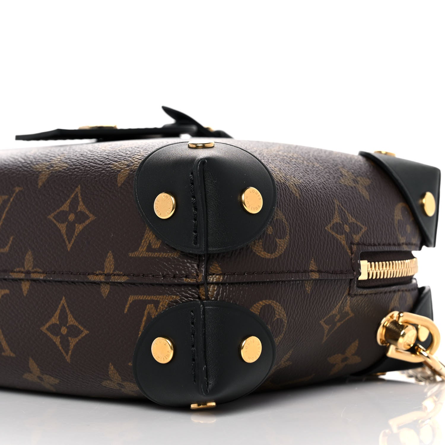 Louis Vuitton Monogram Petite Malle Souple Black 8 of 8