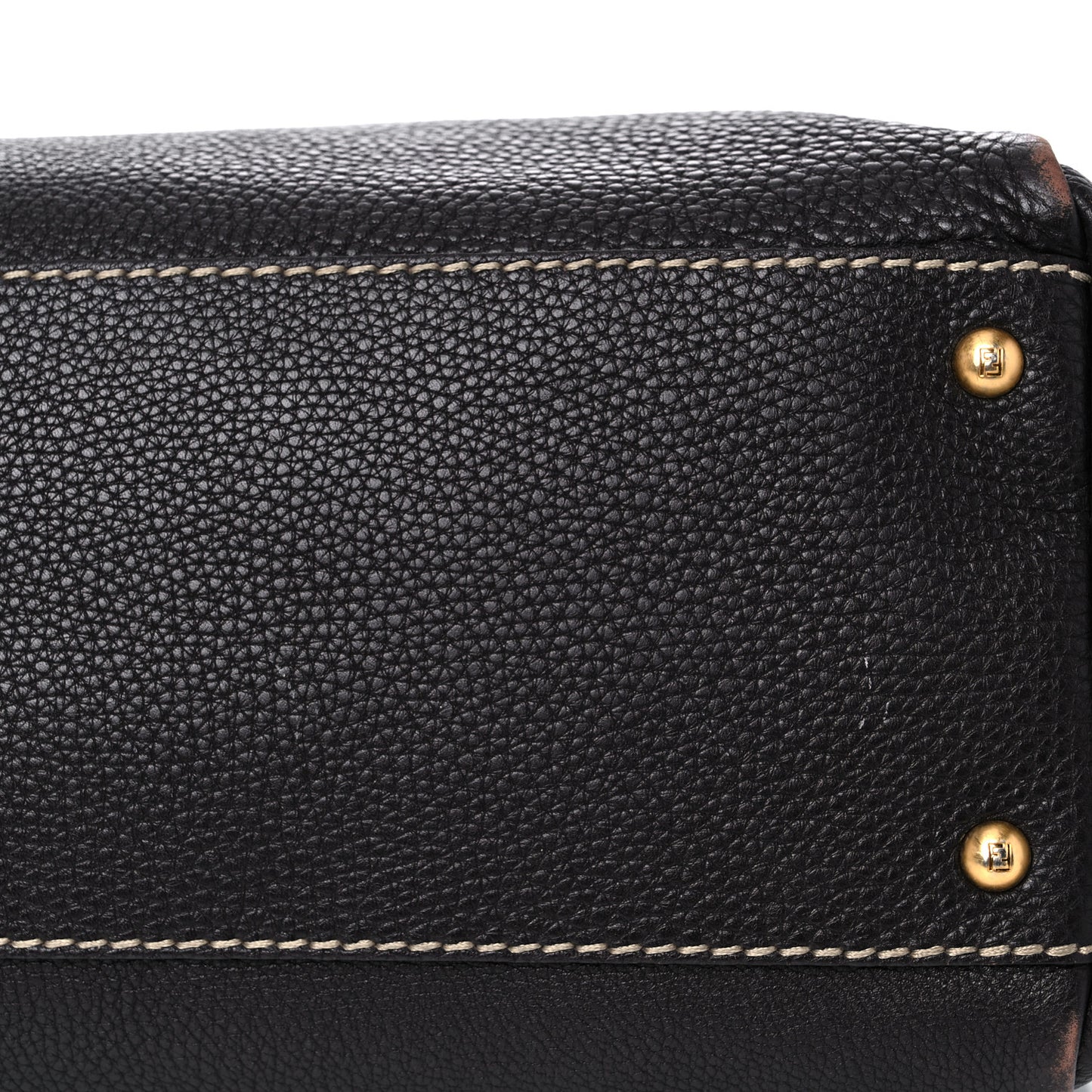 Cuoio Romano Selleria Large Peekaboo Iconic Satchel Moro