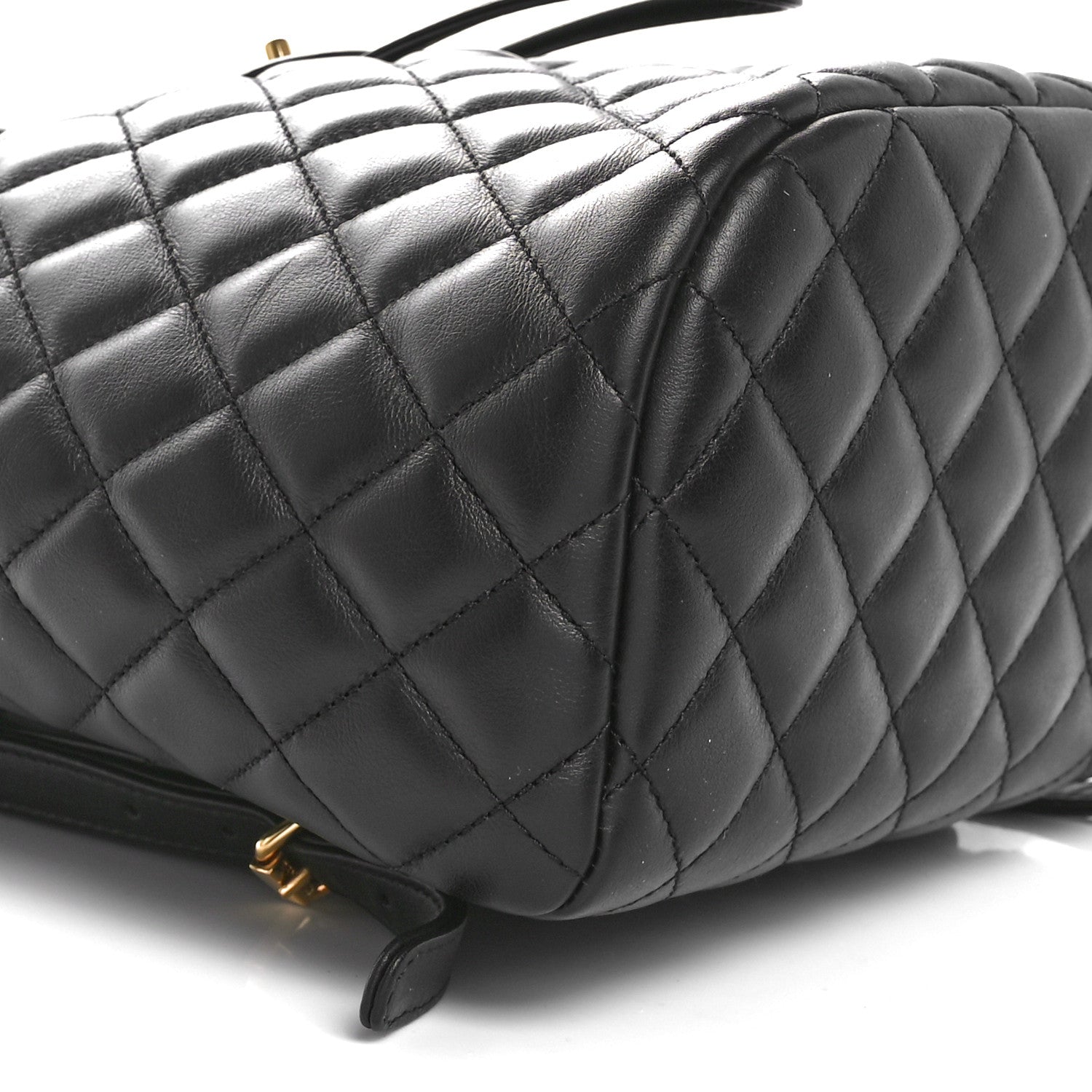 Chanel Lambskin Quilted Small Urban Spirit Backpack Black 9 of 10