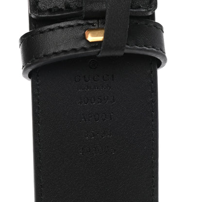 Gucci Calfskin Double G 40mm Belt 85 34 Black 5 of 6