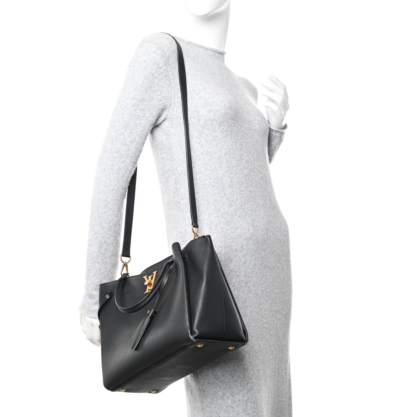 Calfskin Lockmeto Black