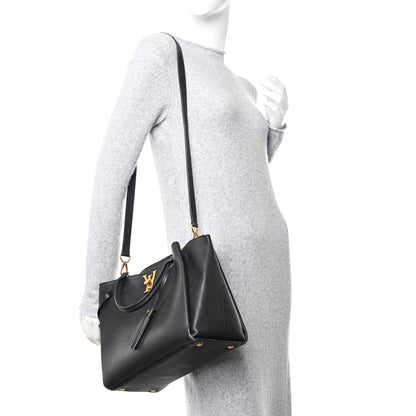 Louis Vuitton Calfskin Lockmeto Black 2 of 10