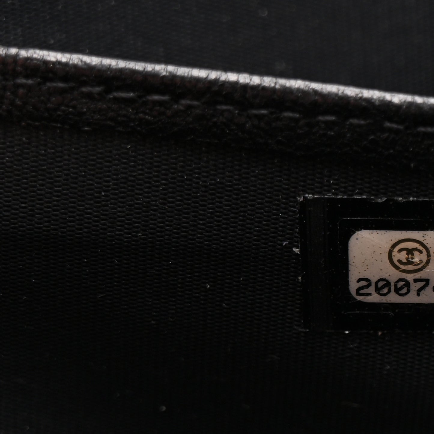 Crumpled Lambskin Studded Paris Dallas Zip Around Wallet Black