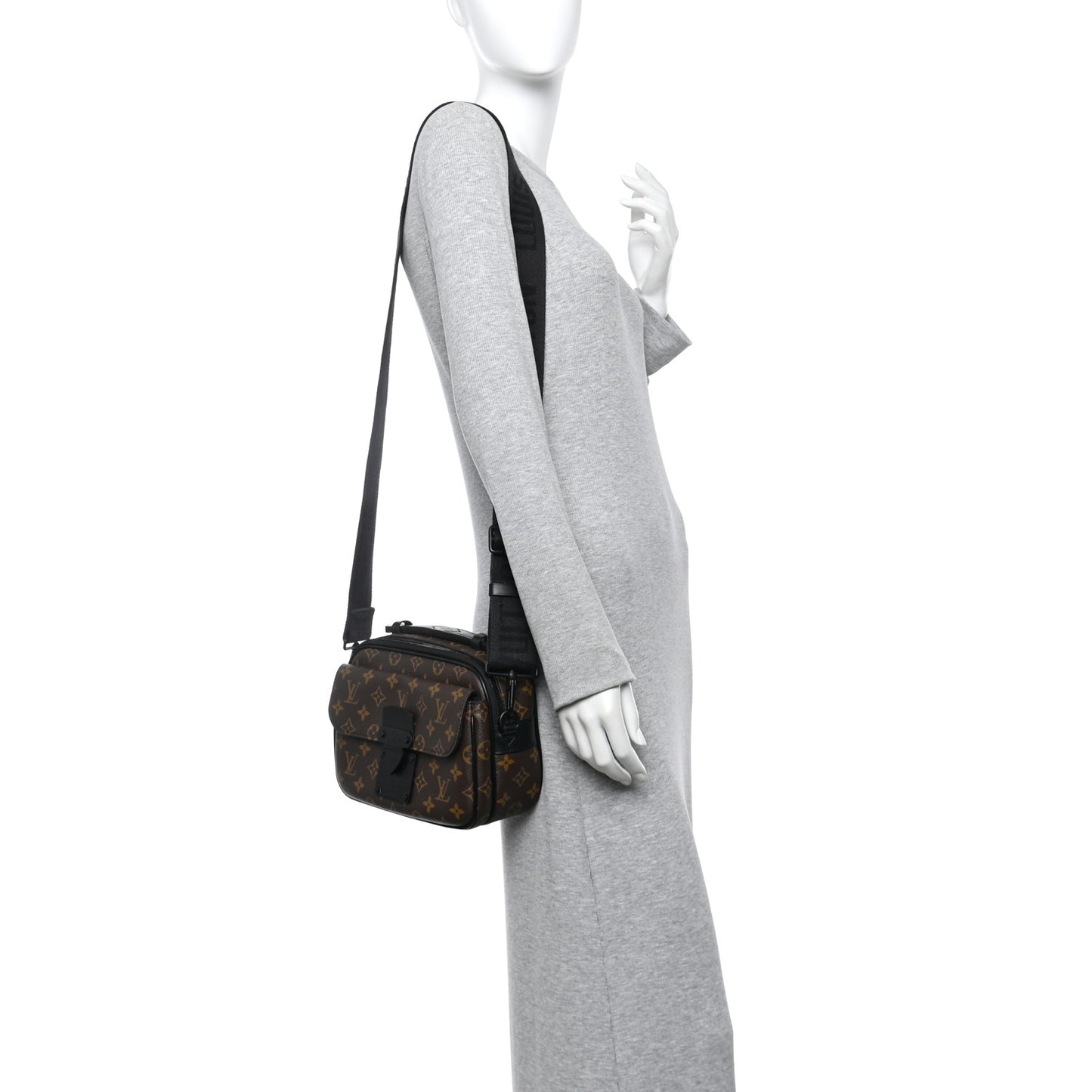 Monogram Macassar S Lock Messenger