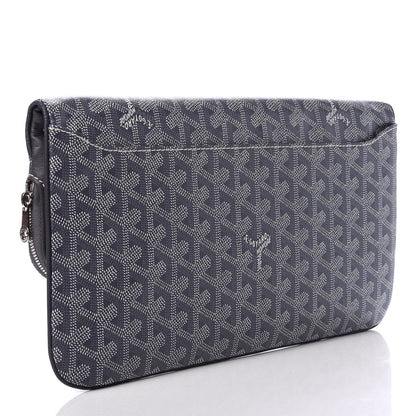 Goyard Goyardine Sainte Marie Soft Clutch Grey 3 of 8