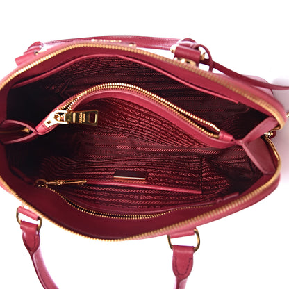 Prada Saffiano Lux Medium Promenade Tote Peonia 5 of 10