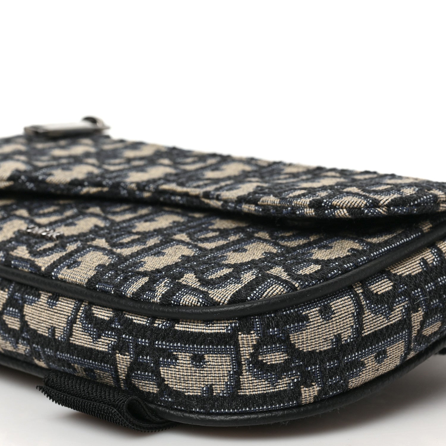 Christian Dior Oblique Arm Pouch Blue 8 of 8