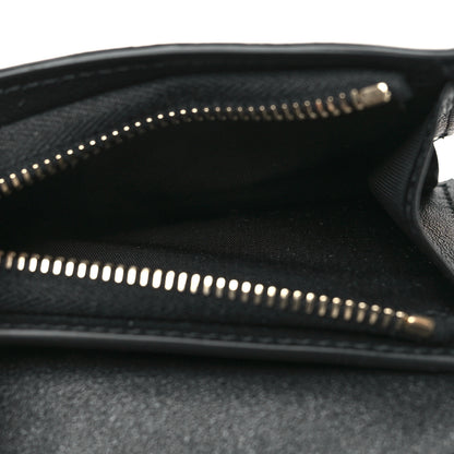Valentino Garavani Calfskin Rockstud Bi-Fold Card Holder Black 6 of 8