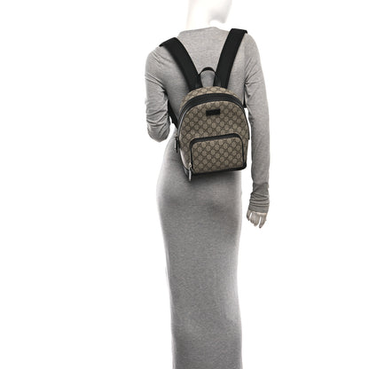 Gucci GG Supreme Monogram Small Eden Day Backpack Black 2 of 11